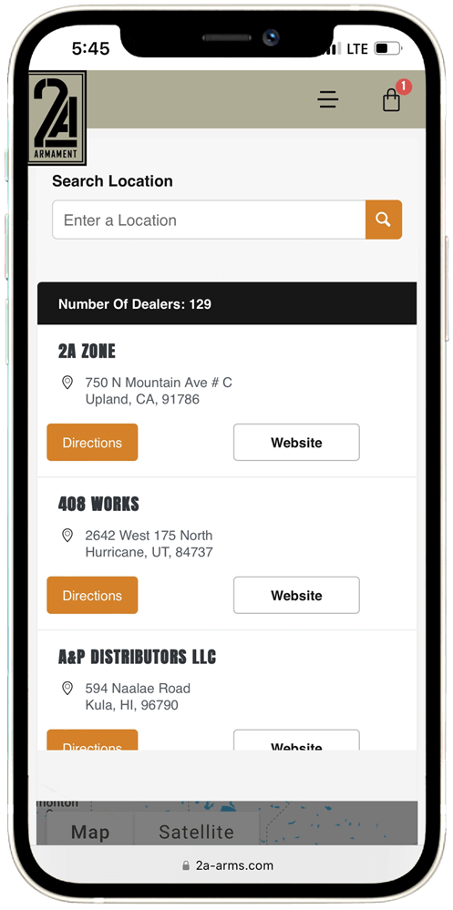 2A Armament dealer locator