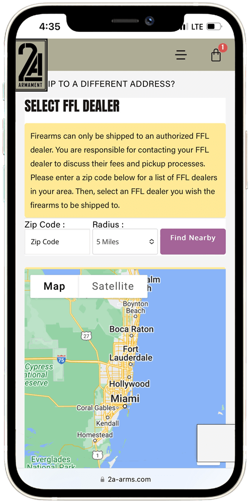 2A Armament FFL locator