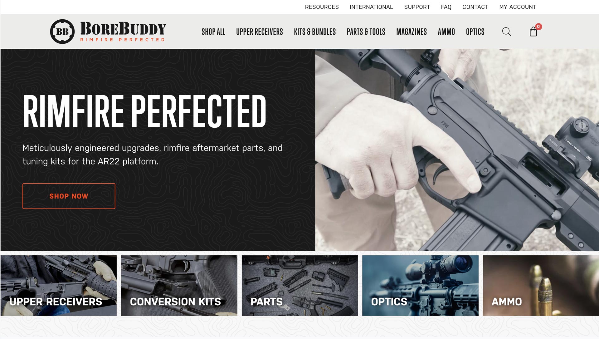 Bore Buddy website case study hero